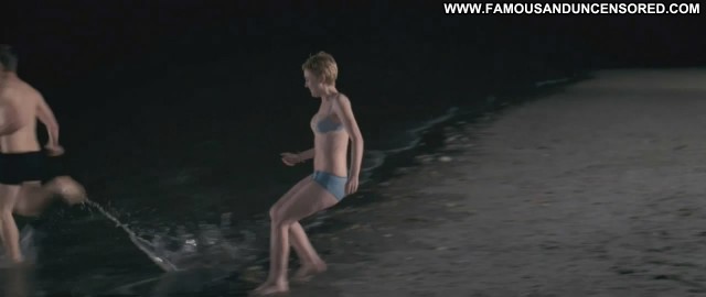 Dakota Fanning Now Is Good Panties Beach Stripping Bra Gorgeous