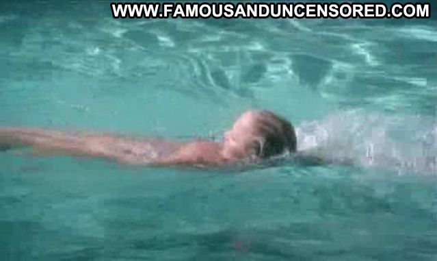 Ursula Andress Pool Blonde Actress Beautiful Showing Tits
