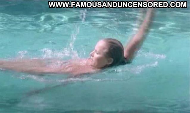 Ursula Andress Pool Blonde Beautiful Actress Showing Tits