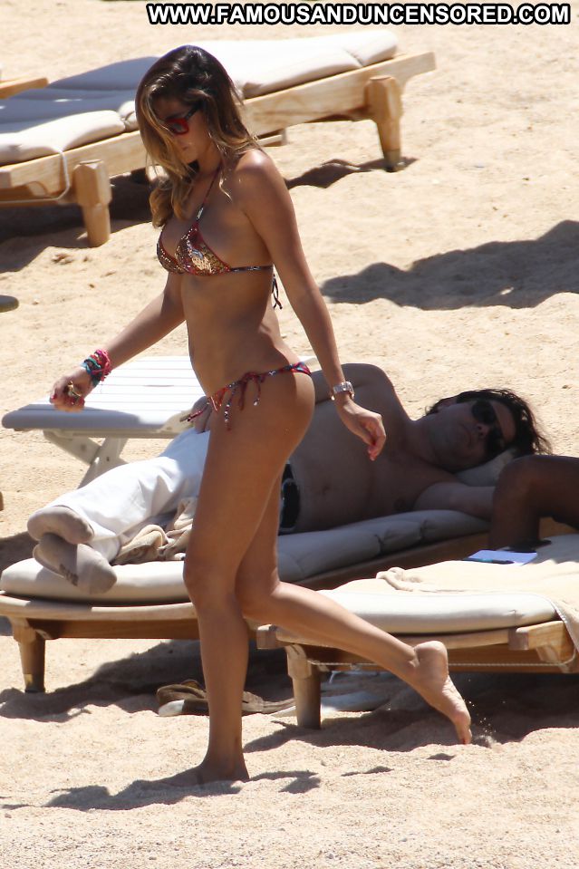 Aida Yespica Venezuelan Latina Beach Showing Ass Bikini Babe