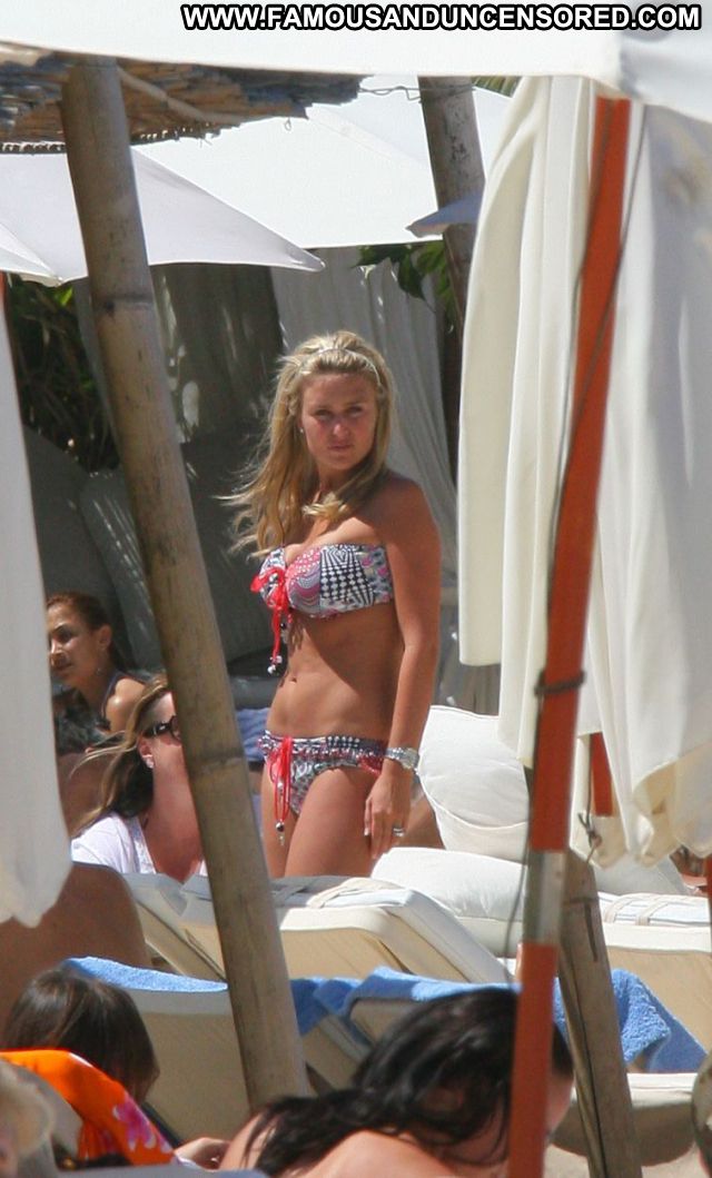 Alex Curran Tits Bikini Famous Blonde Posing Hot Celebrity Celebrity