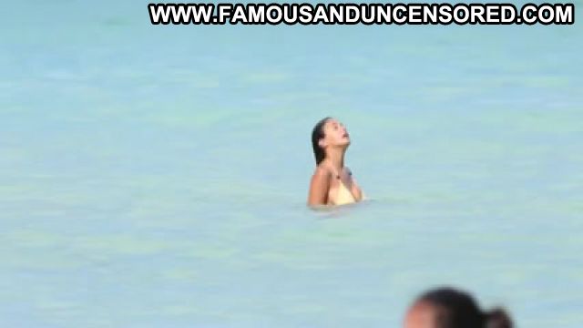 Emmanuelle Chriqui Celebrity Posing Hot Beach Bikini Famous Celebrity