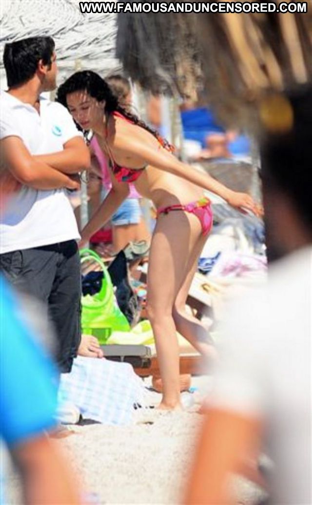 Azra Akin No Source Celebrity Beach Hot Posing Hot Babe Bikini Posing