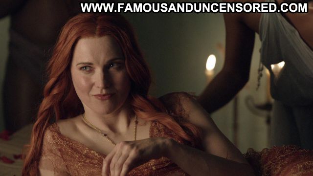 Lucy Lawless Spartacus Blowjob Redhead Showing Tits Horny