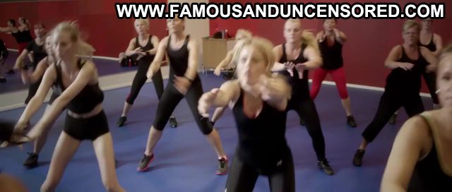 Carolina Gynning Blondie Spandex Workout Blonde Showing Tits