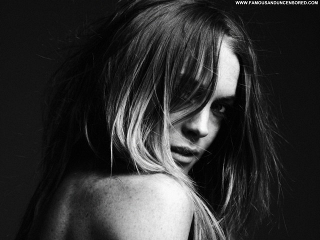 Lindsay Lohan Hedi Slimane Posing Hot Celebrity