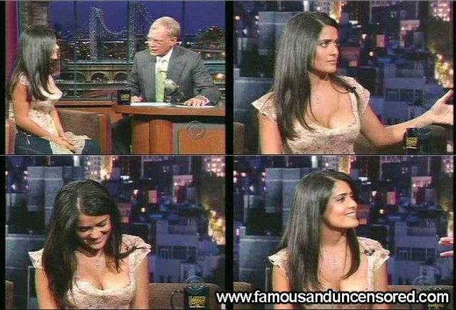 Salma Hayek The Late Show With David Letterman Nude Scene