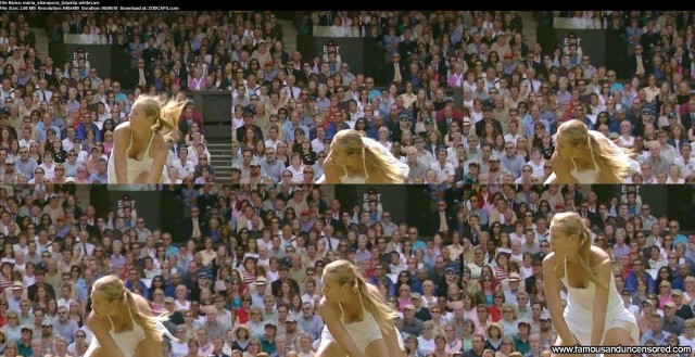 Maria Sharapova Tennis Match Celebrity Sexy Beautiful Nude Scene