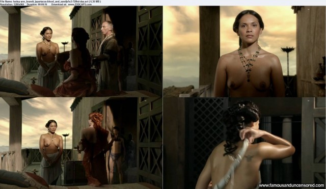 Lesley Spartacus  Blood And Sand Beautiful Sexy Nude Scene Celebrity