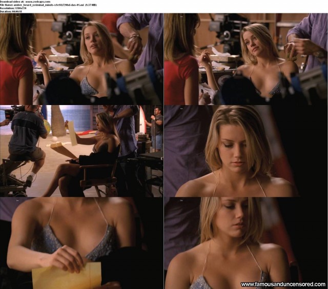 Amber Heard Criminal Minds Sexy Nude Scene Celebrity Beautiful Famous
