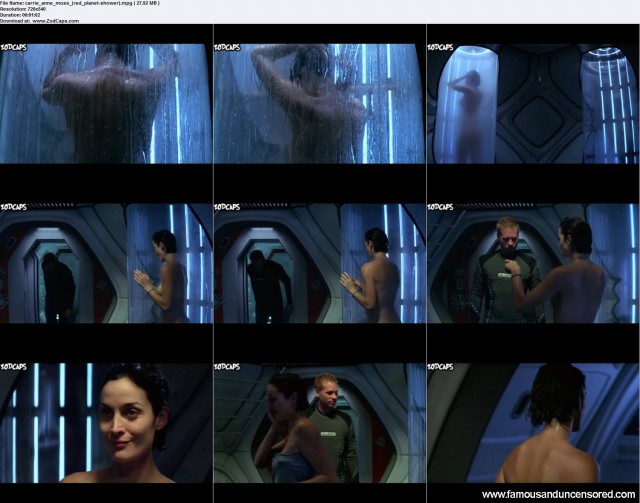 Carrie Anne Moss Red Planet Sexy Beautiful Nude Scene Celebrity