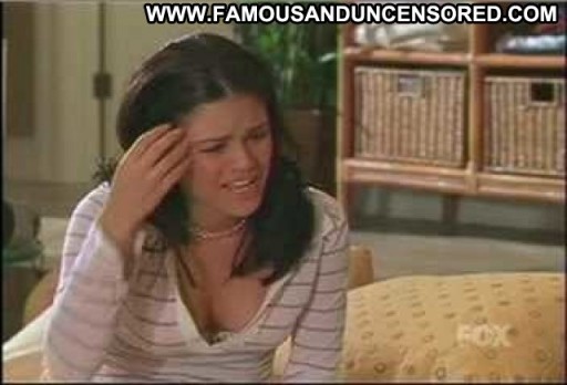 Rachel Bilson Bed Shirt Cleavage Celebrity Straight Bra