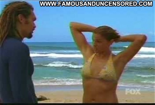 Amanda Righetti Celebrity Straight Bikini Nipples Beach Hard Nipples