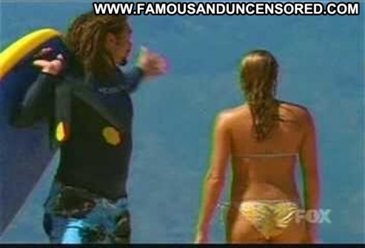 Amanda Righetti Celebrity Straight Bikini Nipples Beach Hard Nipples