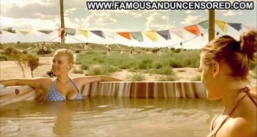 Kelli Garner Celebrity Bikini Cleavage Breasts Straight Nice