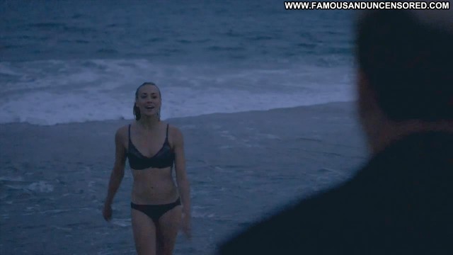 Yvonne Strahovski Louie Wet Panties Bra Beach Ocean Posing Hot Doll