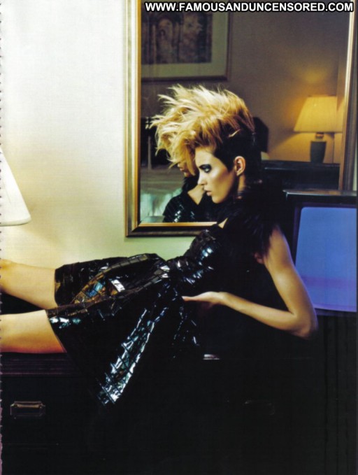 Anja Rubik Hot Showing Tits Cute Babe Celebrity Straight Famous Blonde Tits Posing Hot