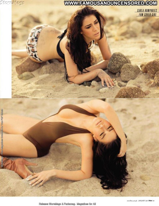 Carla Humphries Celebrity Posing Hot Brunette Cute Big Tits Babe Hot Tits Famous Straight