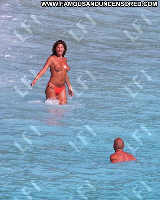 Daisy Fuentes Nude Sexy Scene Latina Beach Topless Bikini