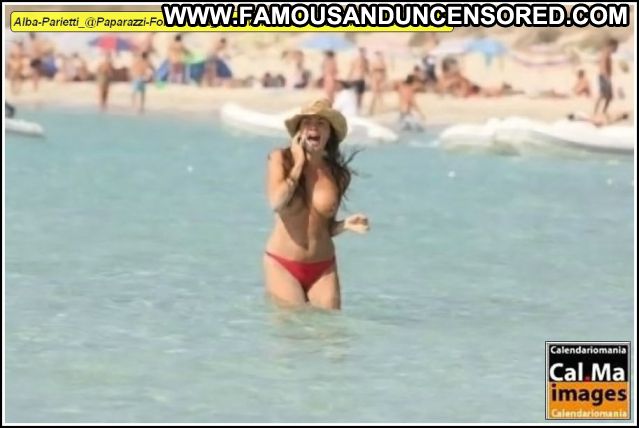 Alba Parietti No Source Tits Beach Cute Posing Hot Babe Posing Hot
