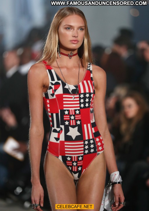 Romee Strijd Fashion Sex Celebrity Beautiful Posing Hot Sexy Legs Babe Straight