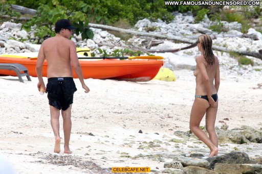 Heidi Klum Celebrity Beautiful Babe Topless Straight Toples Mexico Posing Hot