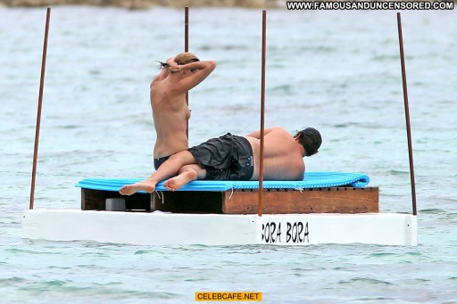 Heidi Klum Celebrity Beautiful Babe Topless Straight Toples Mexico Posing Hot