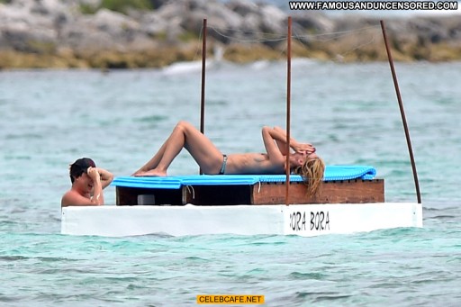 Heidi Klum Celebrity Beautiful Babe Topless Straight Toples Mexico Posing Hot