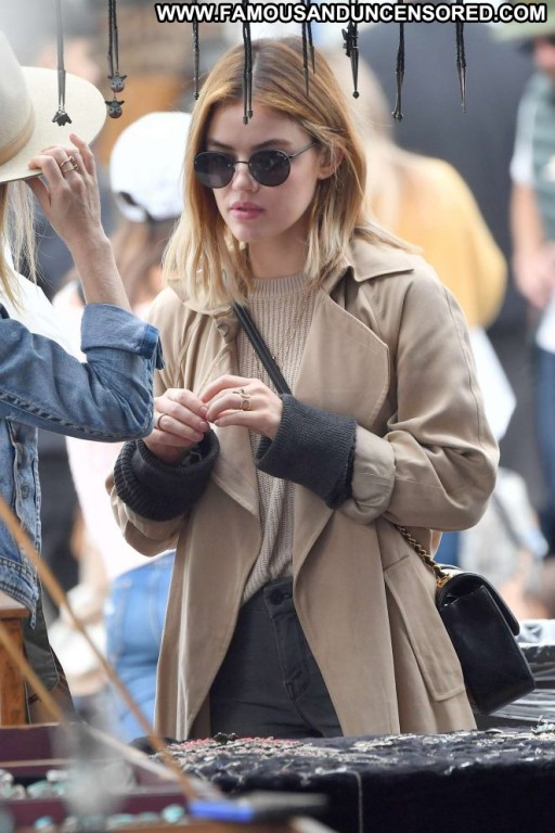 Lucy Hale Beautiful Straight Babe Angel Celebrity Los Angeles Shopping Paparazzi Posing Hot