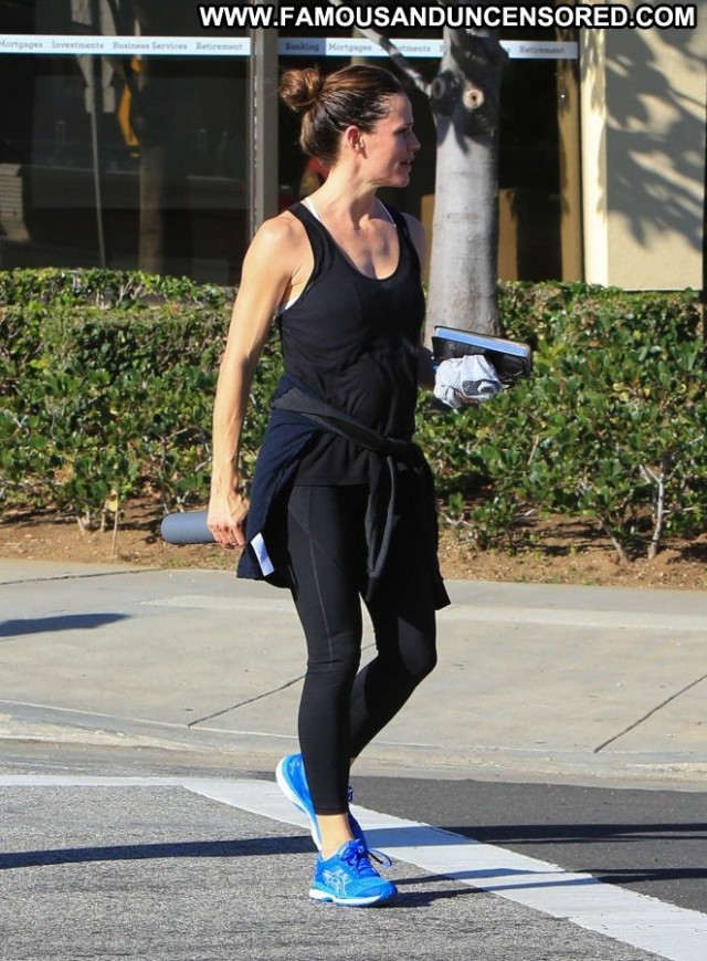 Jennifer Garner No Source  Beautiful Gym Posing Hot Paparazzi