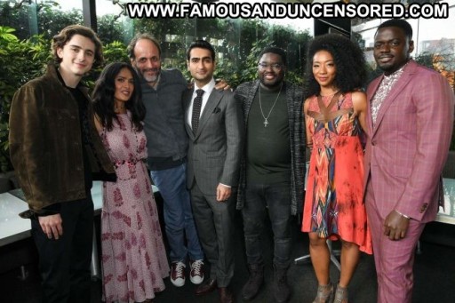 Salma Hayek Celebrity Posing Hot Beautiful Babe Awards Straight Paparazzi