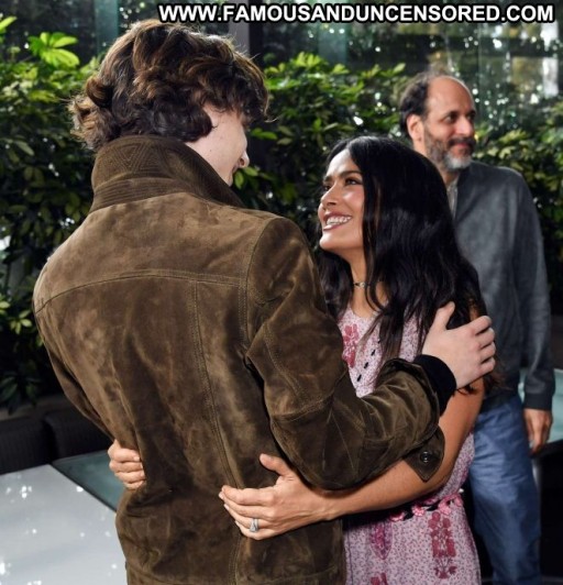 Salma Hayek Celebrity Posing Hot Beautiful Babe Awards Straight Paparazzi