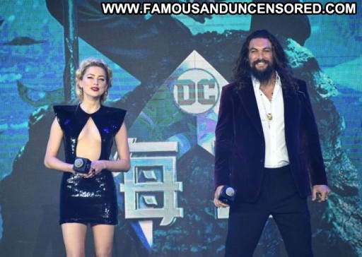 Amber Heard Beautiful Celebrity Paparazzi Posing Hot Babe Straight