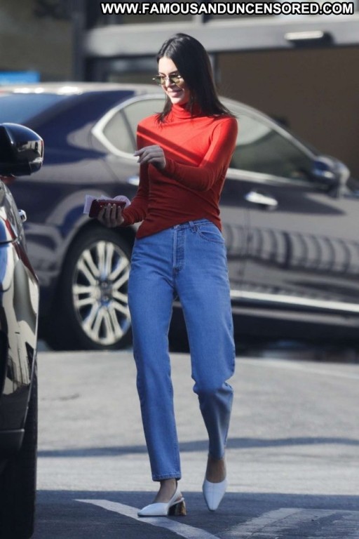 Kendall Jenner Celebrity Babe West Hollywood Beautiful Hollywood Posing Hot Paparazzi Straight