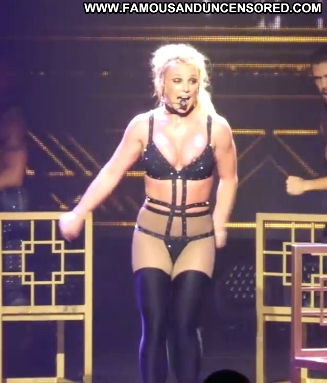 Britney Spears First Time Beautiful Posing Hot Concert Singer Breasts