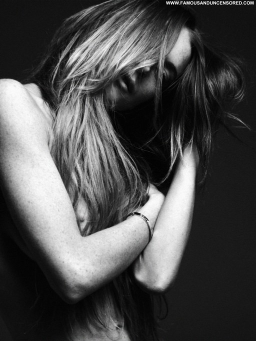 Lindsay Lohan Celebrity Posing Hot Straight