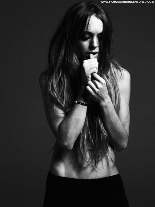Lindsay Lohan Celebrity Posing Hot Straight