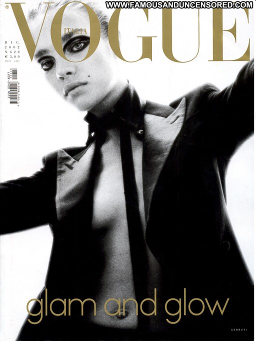 Natalia Vodianova Vogue Italyn Dec 2002 Celebrity Straight Posing Hot