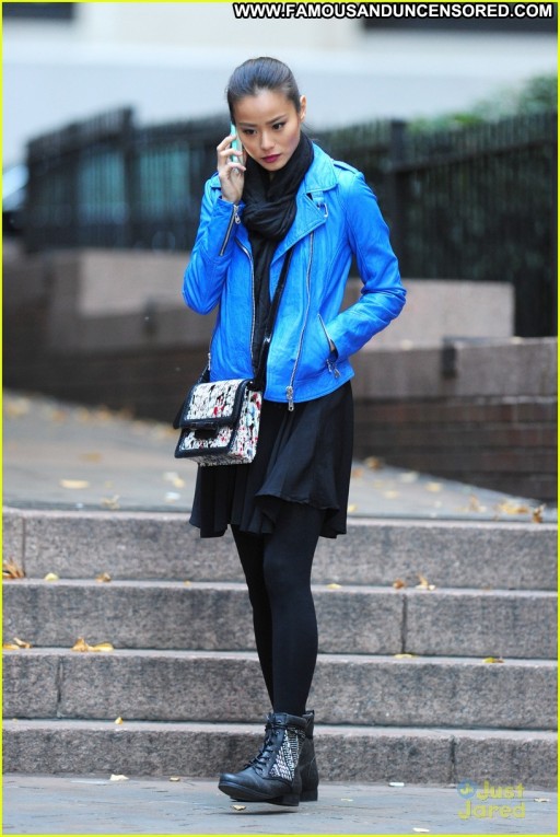 Jamie Chung Beautiful Celebrity Babe Nyc Straight Posing Hot High Resolution