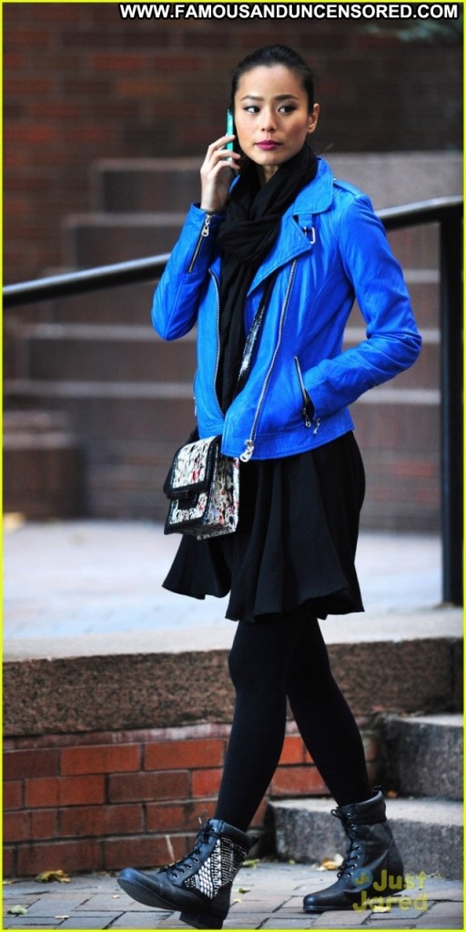 Jamie Chung Beautiful Celebrity Babe Nyc Straight Posing Hot High Resolution