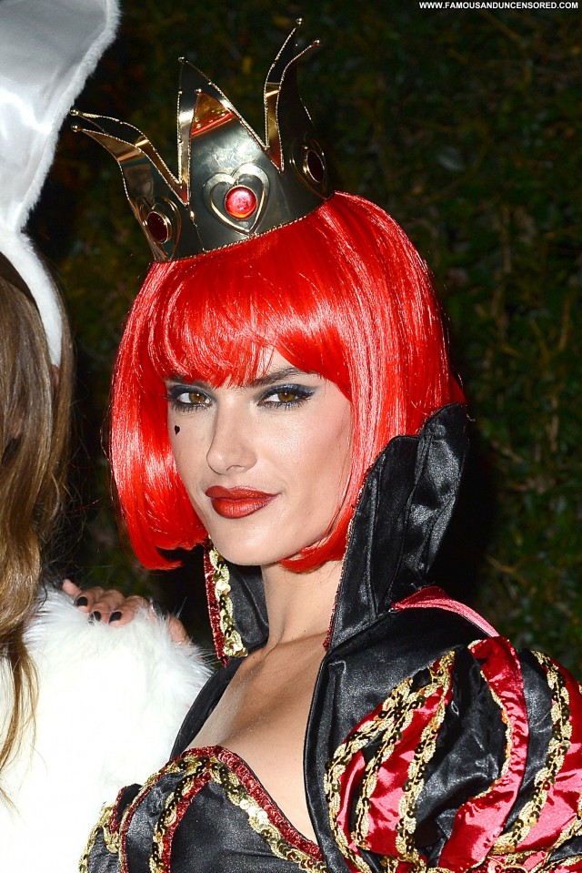 Alessandra Ambrosio Halloween Party In Beverly Hills Babe Posing Hot