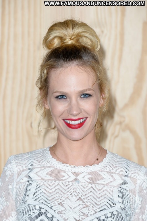 January Jones Celebrity Straight Babe Beautiful High Resolution Paris Posing Hot