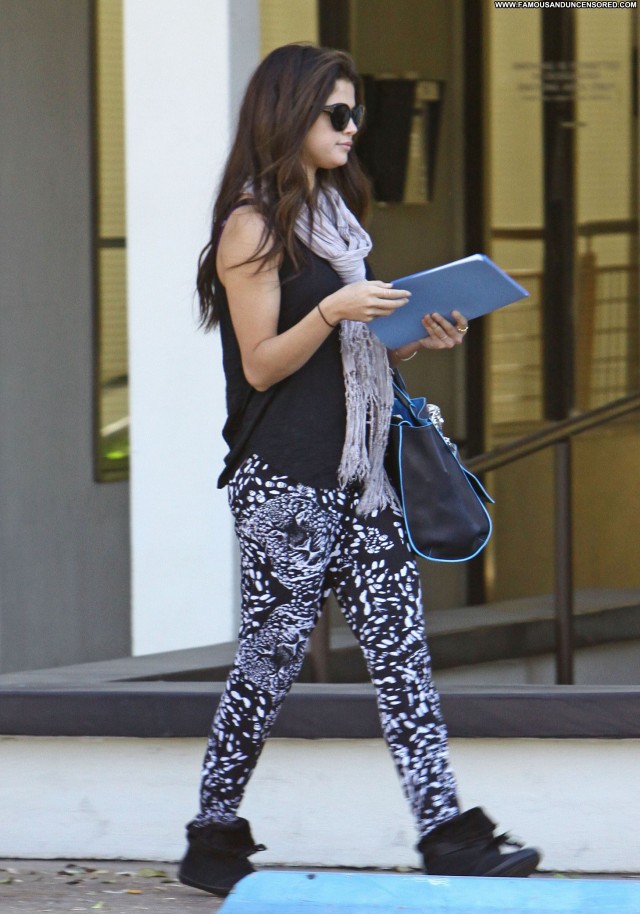 Selena Gomez Los Angeles Celebrity Beautiful Posing Hot Babe Candids