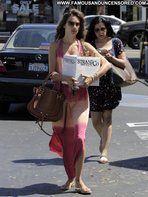 Alessandra Ambrosio Straight High Resolution Posing Hot Babe Celebrity Beautiful