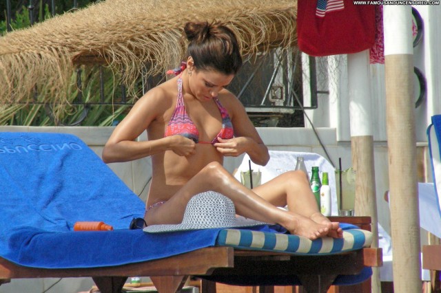 Eva Longoria No Source Beautiful Posing Hot Spain Celebrity Bikini