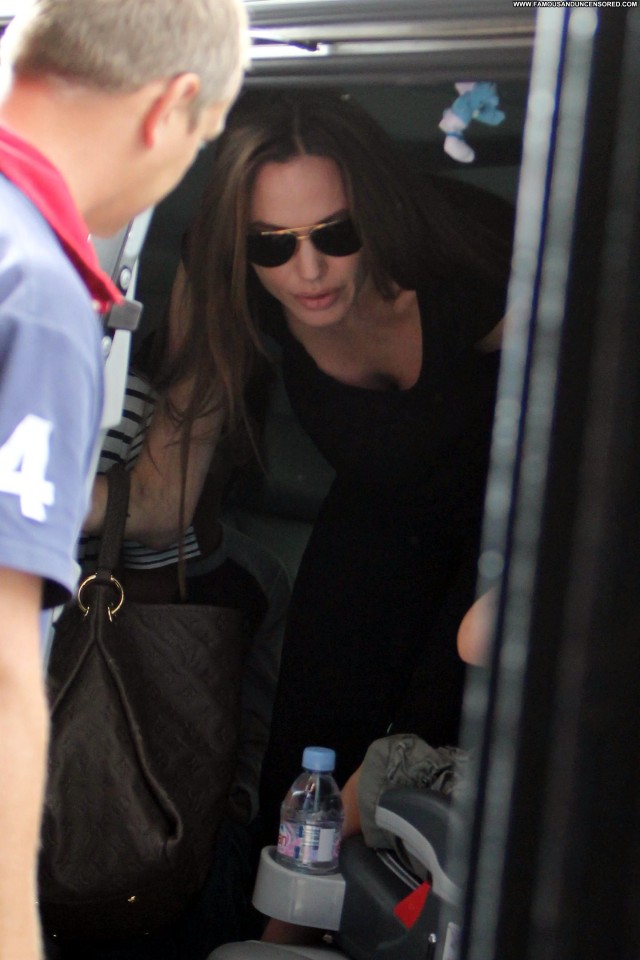 Angelina Jolie Shrek The Musical Celebrity Posing Hot Beautiful High
