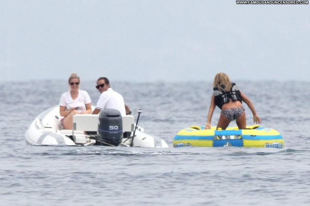 Geri Halliwell No Source Bikini Babe Candids Boat High Resolution