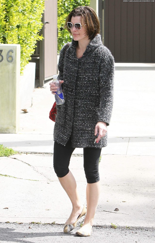 Milla Jovovich West Hollywood Beautiful Celebrity West Hollywood