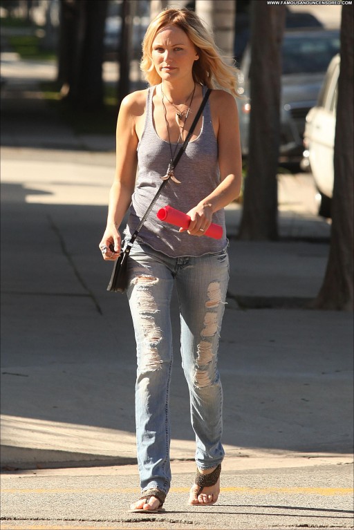 Malin Akerman Beautiful Cleavage Jeans High Resolution Posing Hot Straight Celebrity Nice Babe New York Bra