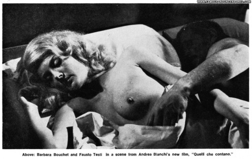 Barbara Bouchet Babe Celebrity Posing Hot Straight Beautiful